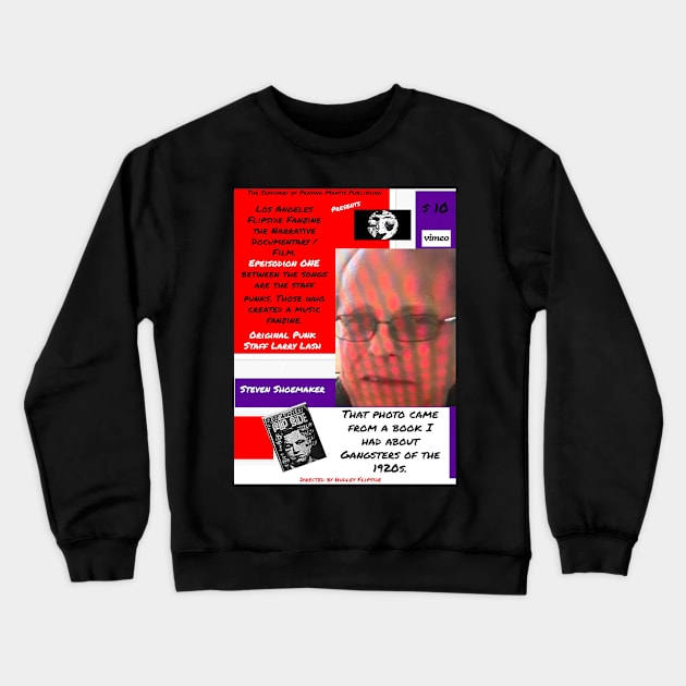 Epeisodion One Flipside Fanzine Crewneck Sweatshirt by Hudley Flipside